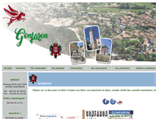 Tablet Screenshot of mairie-gonfaron.fr